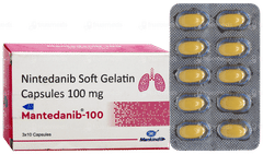 Mantedanib 100 Capsule 10 Mantedanib 100 Capsule 10