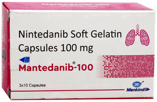 Mantedanib 100 Capsule 10