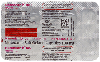 Mantedanib 100 Capsule 10