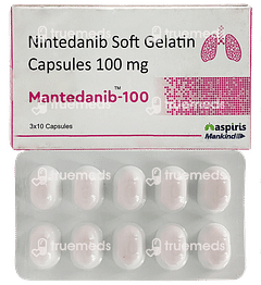 Mantedanib 100 Capsule 10