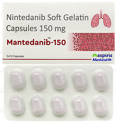 Mantedanib 150 Capsule 10