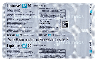 Lipirose As 20/75 MG Capsule 10