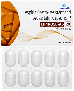 Lipirose As 20 Capsule 10