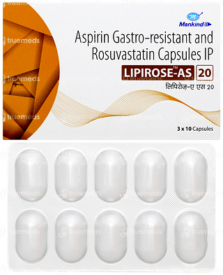 Lipirose As 20 Capsule 10