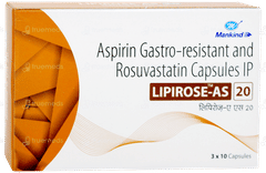 Lipirose As 20 Capsule 10 Lipirose As 20 Capsule 10