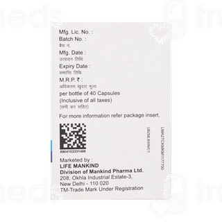 Molulife 200 MG Capsule 40