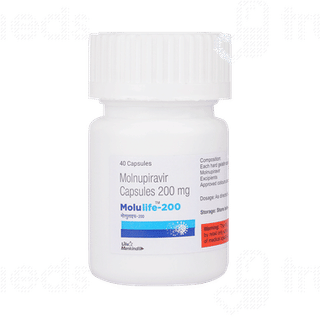 Molulife 200 MG Capsule 40