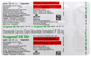 Itragreat Sb 130 Capsule 10
