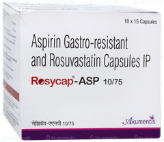 Rosycap Asp 10/75 Capsule 15 Rosycap Asp 10/75 Capsule 15
