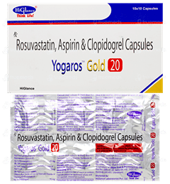 Yogaros Gold 20 Capsule 10 Yogaros Gold 20 Capsule 10
