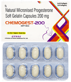 Chemogest 200 MG Soft Gelatin Capsules 10 Chemogest 200 MG Soft Gelatin Capsules 10