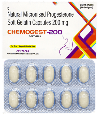 Chemogest 200 MG Soft Gelatin Capsules 10