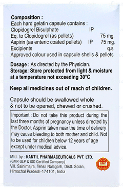 Clopinol Ap 75/75 Capsule 10