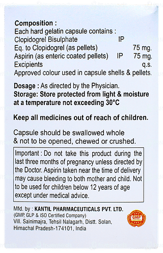 Clopinol Ap 75/75 Capsule 10