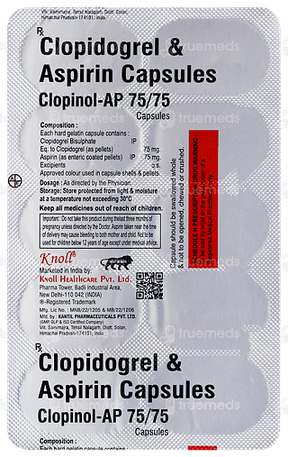 Clopinol Ap 75/75 Capsule 10