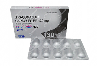 Itaspor 130 MG Capsule 10