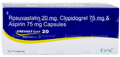 Crevast Gold 20 Capsule 15 Crevast Gold 20 Capsule 15