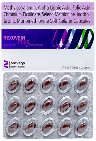 Rexovein Plus Capsule 15