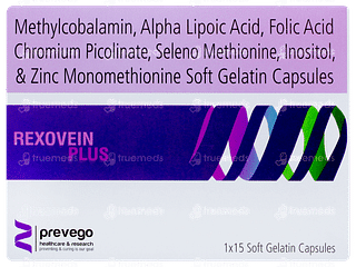 Rexovein Plus Capsule 15