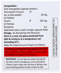 Atorvee Ap 20/150 Capsule 15 Atorvee Ap 20/150 Capsule 15