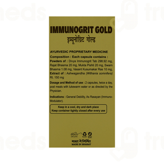 Divya Immunogrit Gold Capsule 30