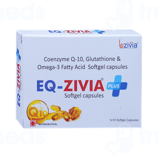 Eq Zivia Plus Capsule 10 - Uses, Side Effects, Dosage, Price | Truemeds