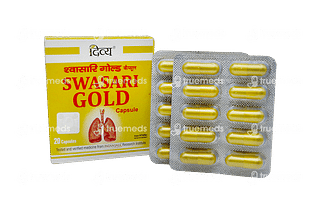 Patanjali Divya Swasari Gold Capsule 20