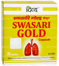 Patanjali Divya Swasari Gold Capsule 20