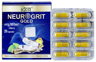 Patanjali Divya Neurogrit Gold Capsule 20