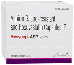 Rosycap Asp 20/75 Capsule 15 Rosycap Asp 20/75 Capsule 15