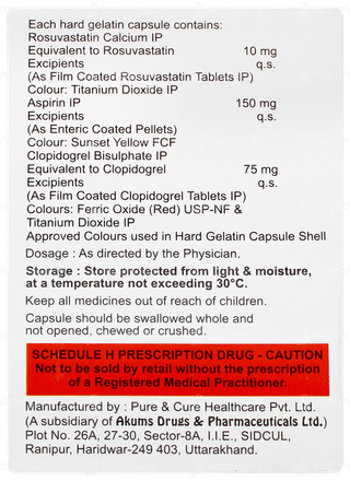 Rosycap Gold 10/150 Capsule 15