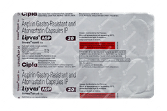 Lipvas Asp 20 Capsule 10 Lipvas Asp 20 Capsule 10