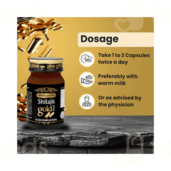 Baidyanath Shilajit Gold Capsule 20