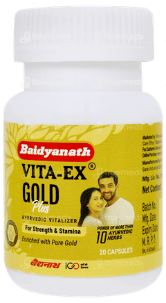 Baidyanath Vita Ex Gold Plus Capsule 20