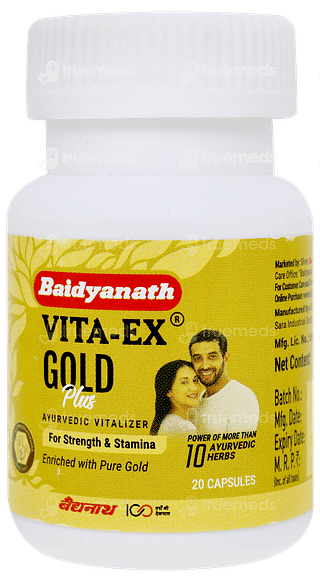 Baidyanath Vita Ex Gold Plus Capsule 20