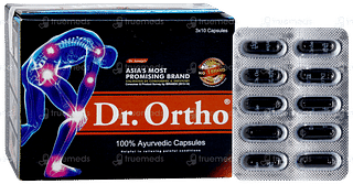 Dr Ortho 3 Pack Of 10 Capsules