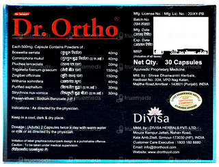 Dr Ortho 3 Pack Of 10 Capsules