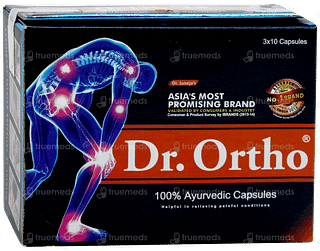 Dr Ortho 3 Pack Of 10 Capsules