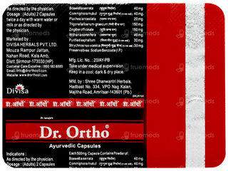 Dr Ortho 3 Pack Of 10 Capsules