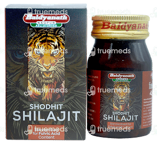 Baidyanath Shodhit Shilajit Capsule 30