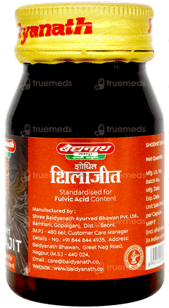 Baidyanath Shodhit Shilajit Capsule 30