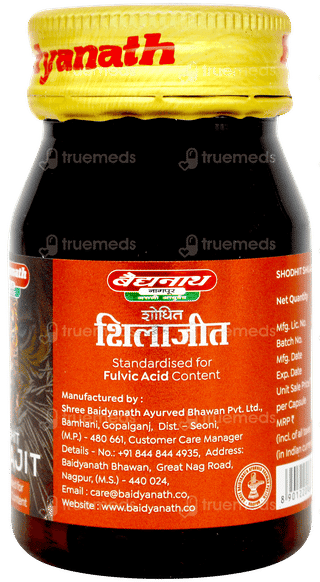 Baidyanath Shodhit Shilajit Capsule 30