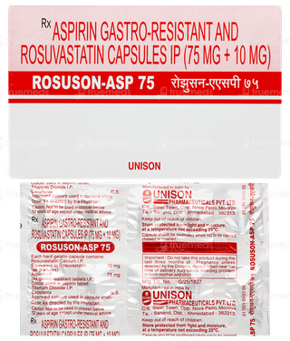 Rosuson Asp 75 Capsule 10