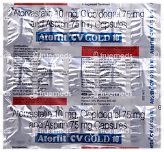 Atorfit Cv Gold 10 Capsule 15