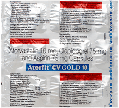Atorfit Cv Gold 10 Capsule 15