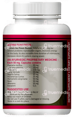 Natural Women Sex Power Booster Capsule 60