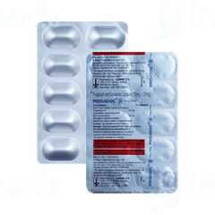 Pregadoc D 75mg/20mg Capsule 10