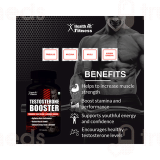 Healthvit Testosterone Booster Capsule 60