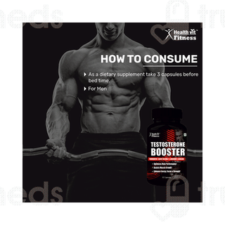 Healthvit Testosterone Booster Capsule 60