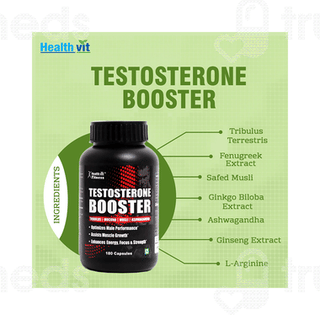 Healthvit Testosterone Booster Capsule 180